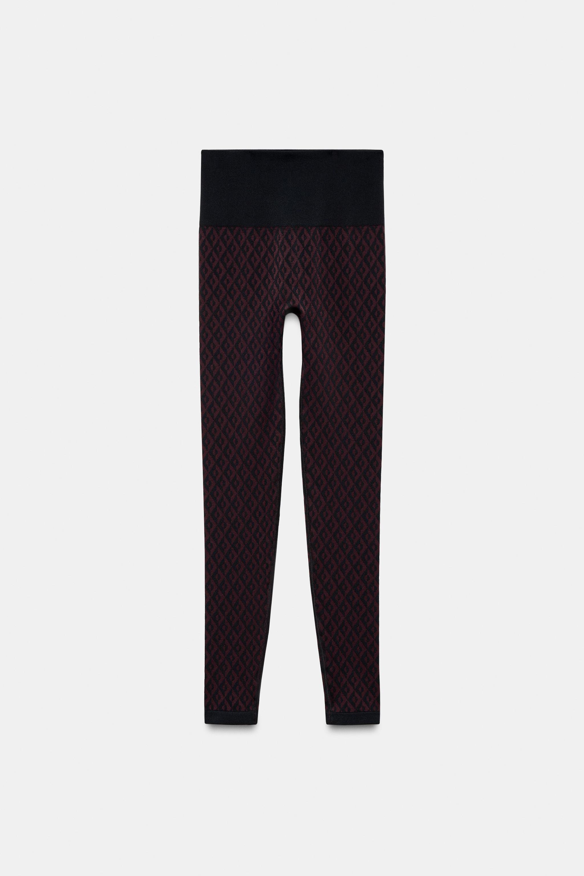JACQUARD SEAMLESS SKI COLLECTION LEGGINGS